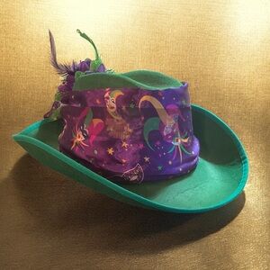 Mardi Gras Cowboy Hat